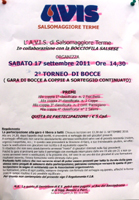 Ingrandisci il manifesto della gara